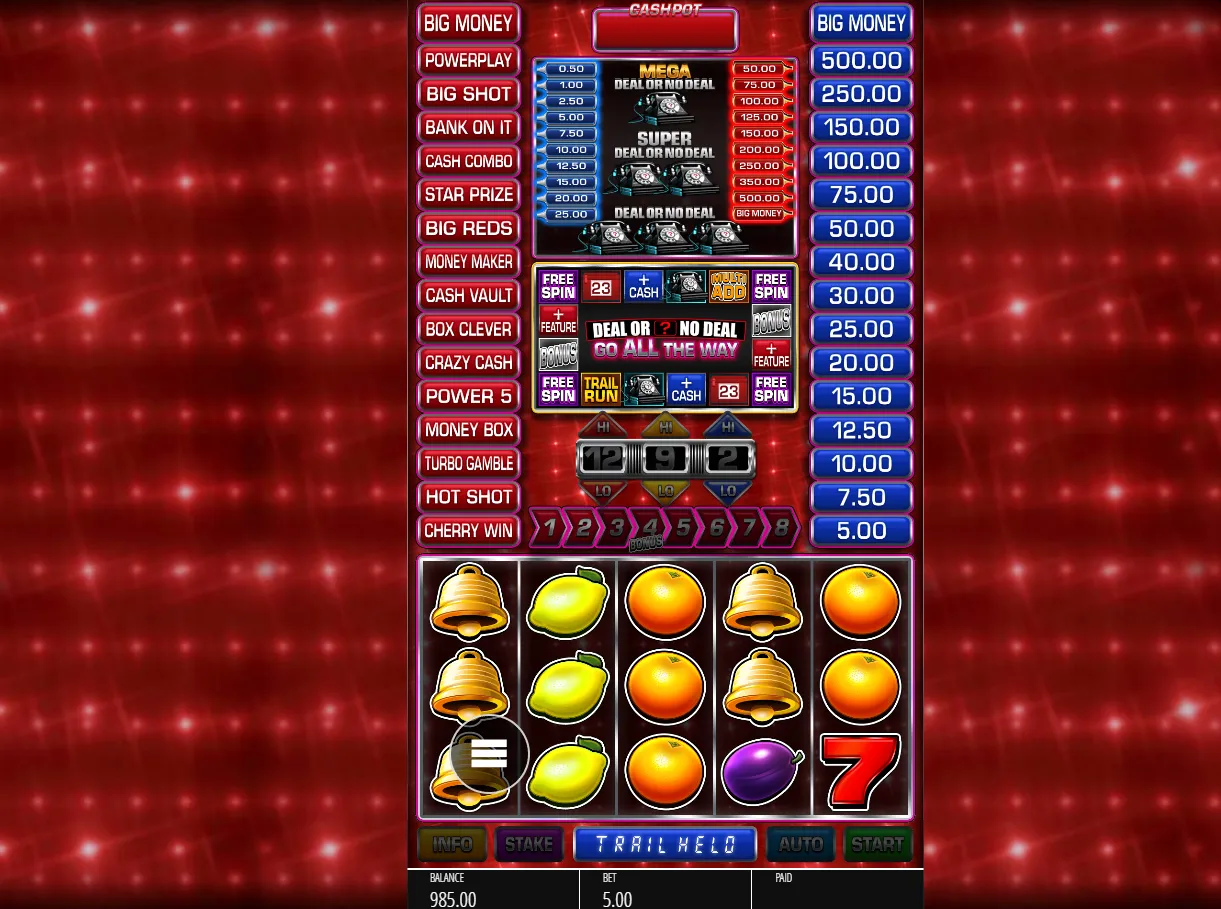 Deal or No Deal: Go All The Way demo